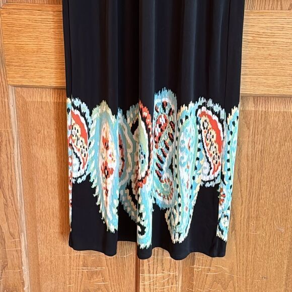 SOMA V-Neck Paisley Print Maxi Dress - Picture 6 of 9